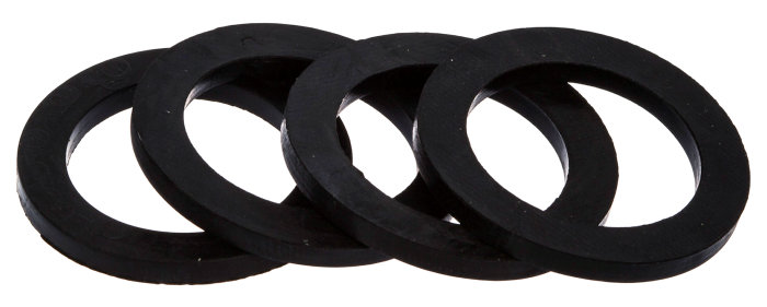 Gummipakning 1" 4 stk.